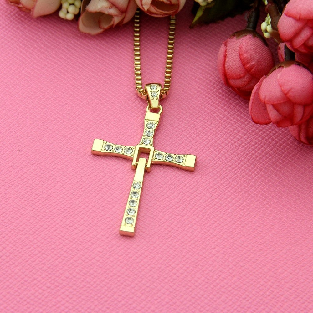 Fast and Furious Necklace, Dominic Toretto Cross Necklace – Hoangadam